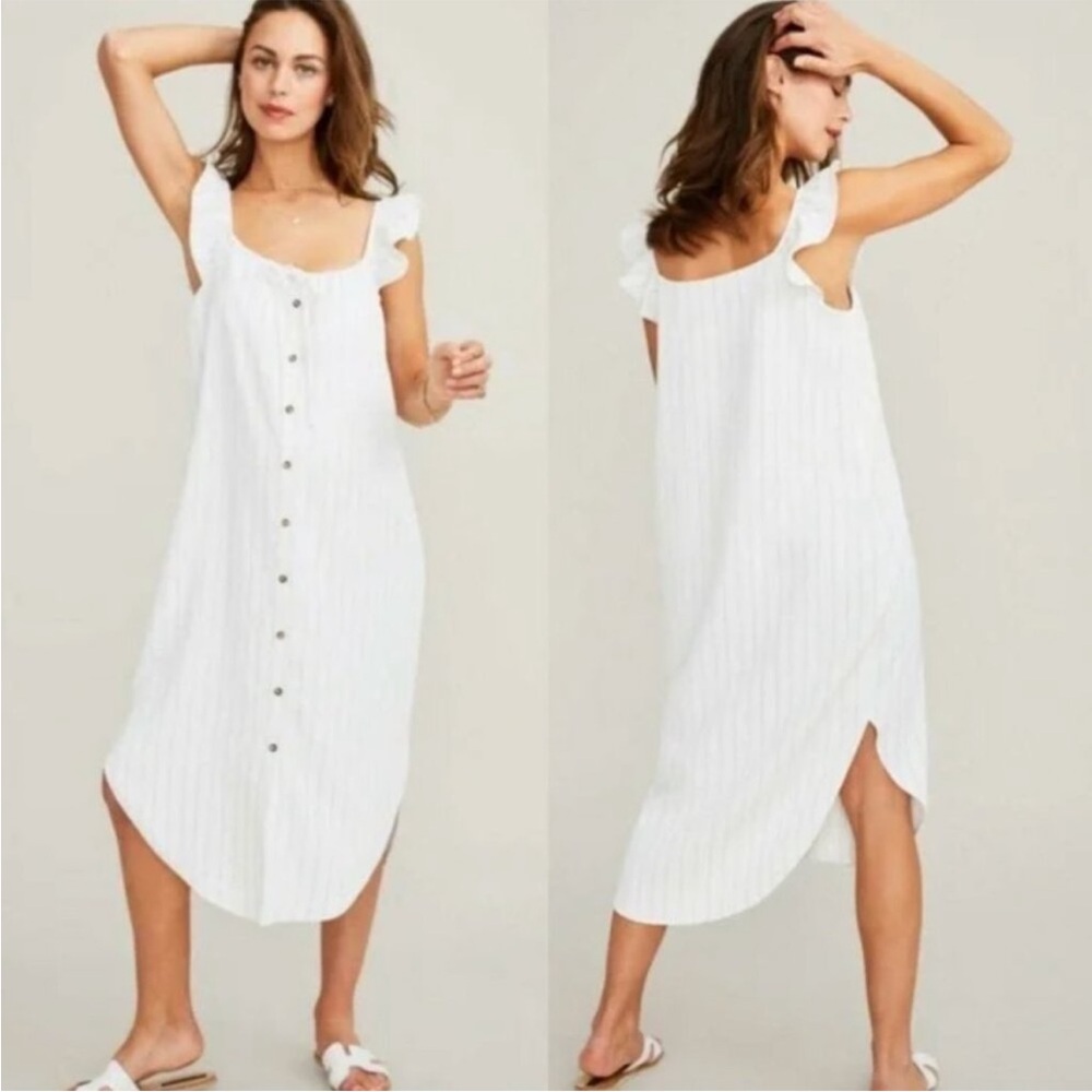 Hatch The Jenna Striped Maternity Dress NWOT Size 1